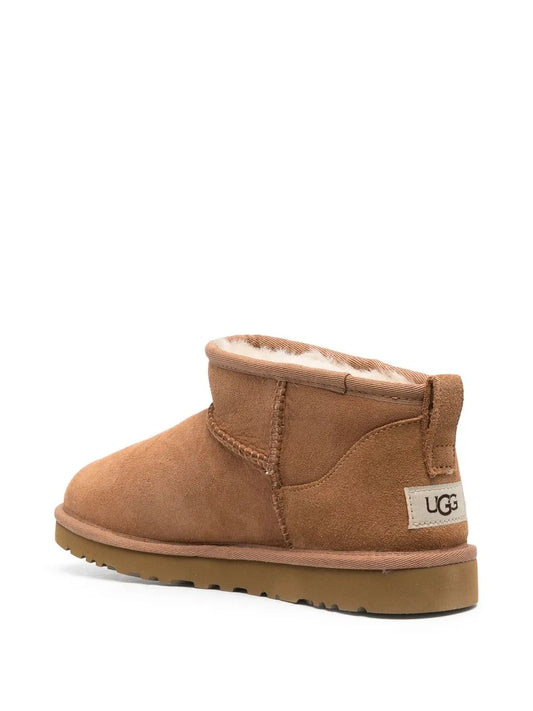 UGG Botas Classic Ultra Mini Brown
