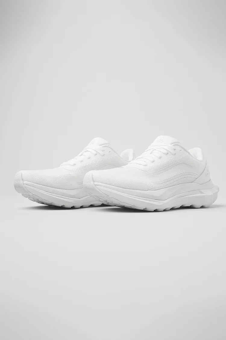 Alo Runner - White/White